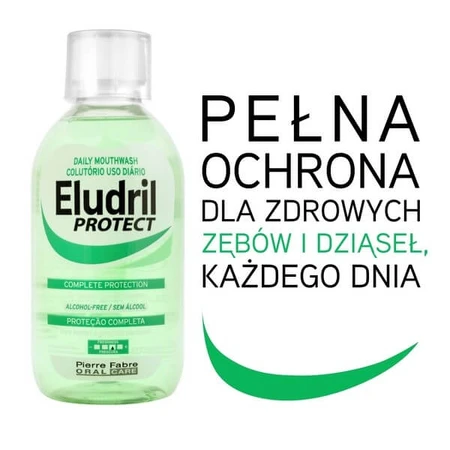 Eludril Protect, mouthwash, 500 ml