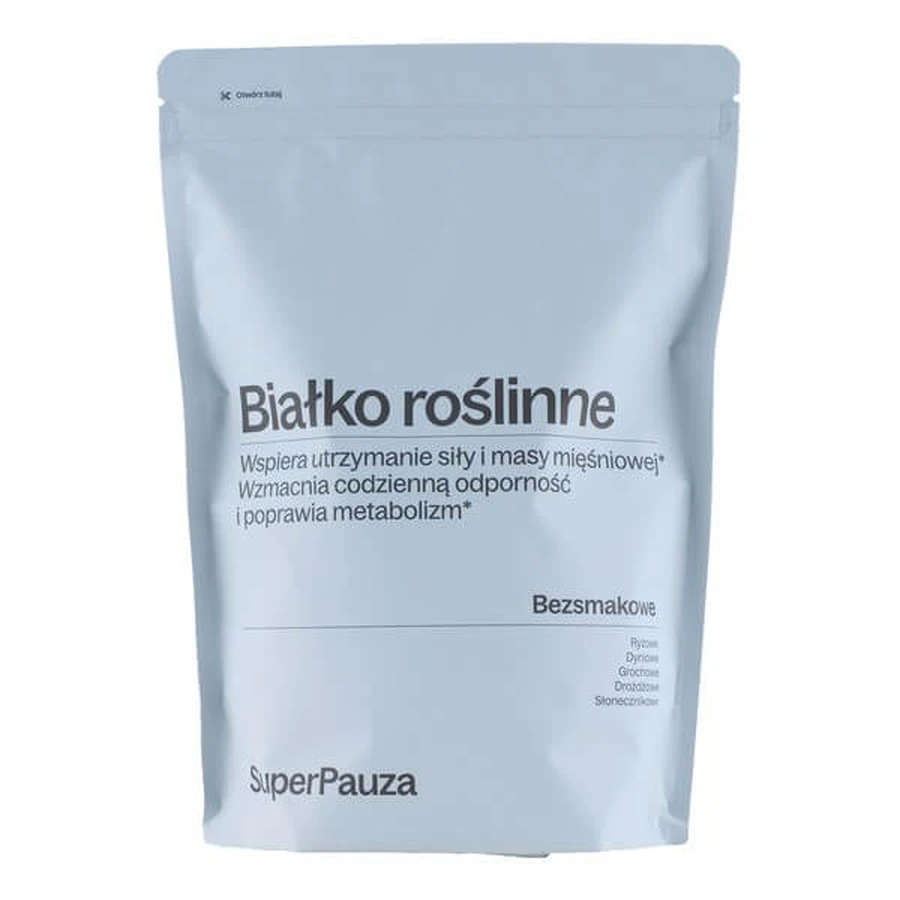 SuperPause Super Balance pflanzliches Eiweiß, Pulver, geschmacksneutral, 750 g