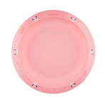Canpol babies, set of dishes 2 elements, EXOTIC ANIMALS, pink, 1 piece.