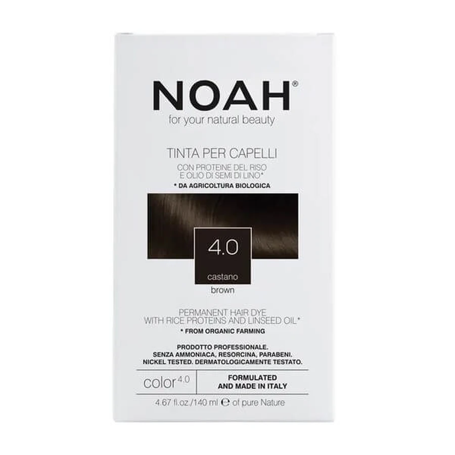 NOAH, Haarfärbemittel, 4.0 Braun, 140 ml