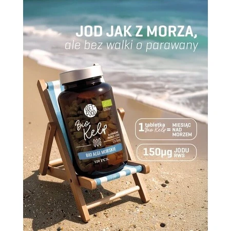 Diet-Food, Bio Kelp, comprimidos, 120 uds.