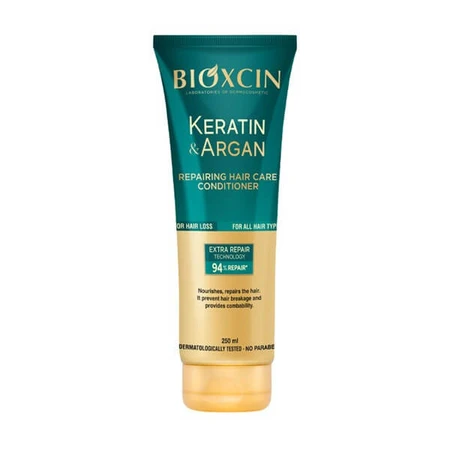 Bioxcin Keratin &amp ; Argan, conditionneur régénérant et reconstructeur, 250 ml