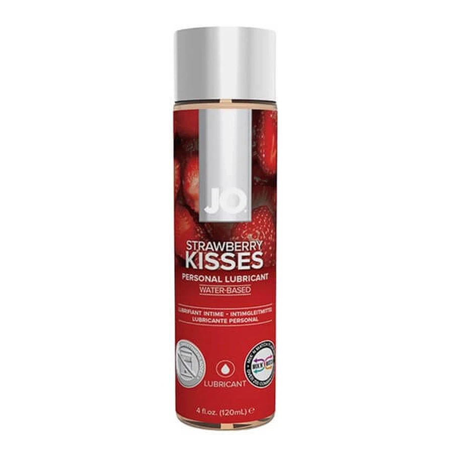 System JO, Gleitmittel auf Wasserbasis, Erdbeere, 30 ml
