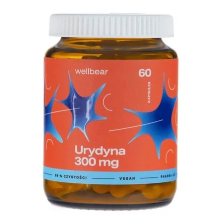 Wellbear Uridin 300 mg, Kapseln, 60 Stück.