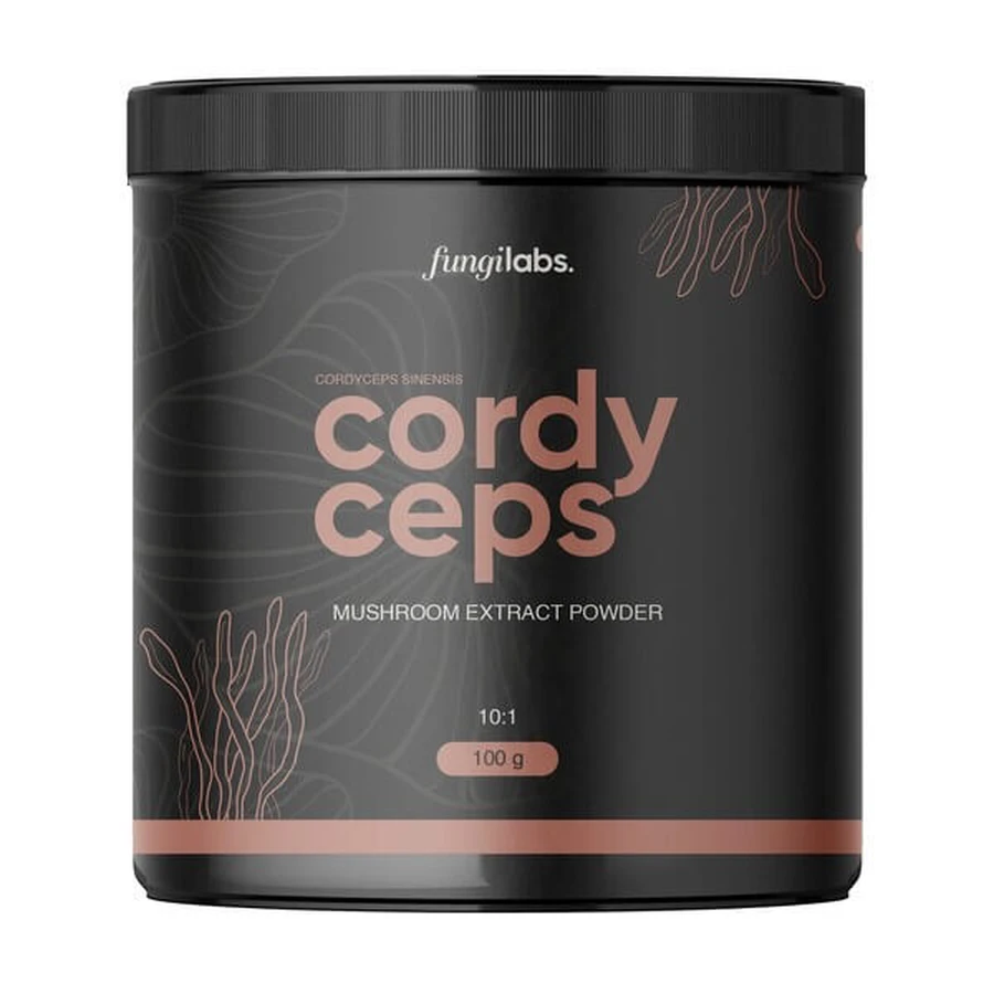 FungiLabs Cordyceps paddenstoel, poeder, 100 g