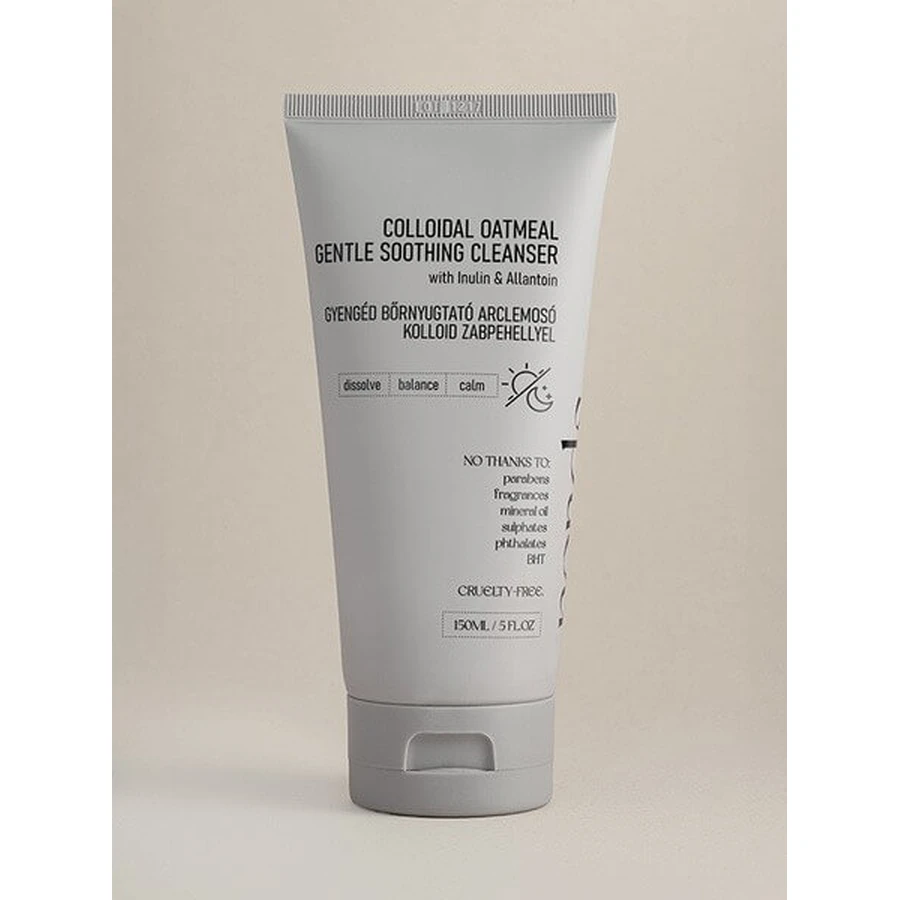 Nerds. Colloïdaal Havermout, verzachtende face wash gel, 150 ml.