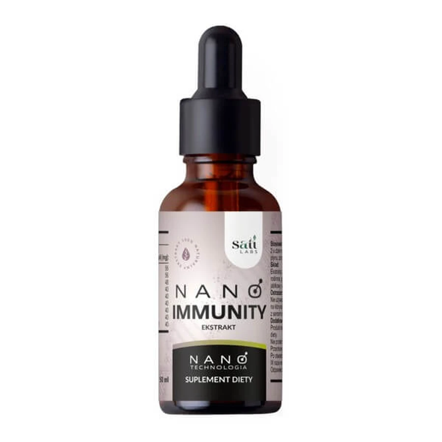 Sati Labs, Nano Immunity, gouttes, 50 ml.