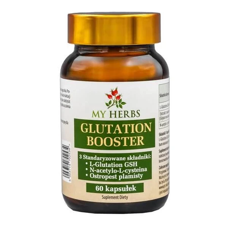 My Herbs Glutathione Booster, cápsulas, 60 uds.