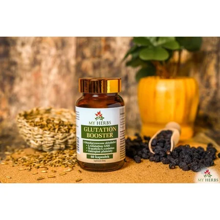 My Herbs Glutathione Booster, cápsulas, 60 uds.