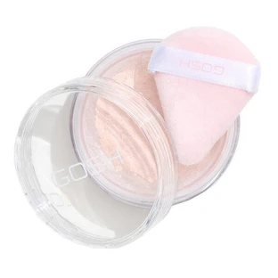 Gosh, Bake'n' Set, loser Puder mit Puderquaste, 001 Soft Pink, 15 g