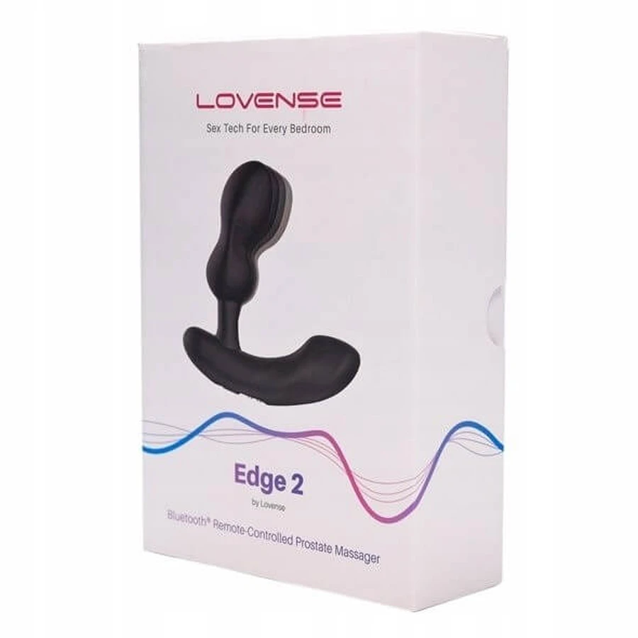 Lovense Edge 2, masajeador de próstata controlado por app, 1 ud.