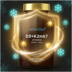 Medso D3 + K2 MK7, Weichkapseln, 100 Stück.