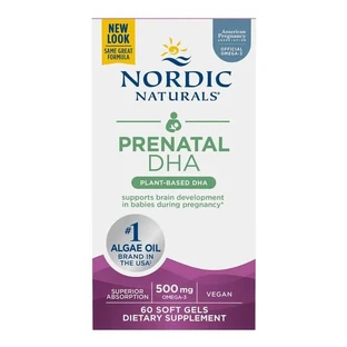 Nordic Naturals Prenatal DHA Vegan 500 mg, capsules, 60 pcs.