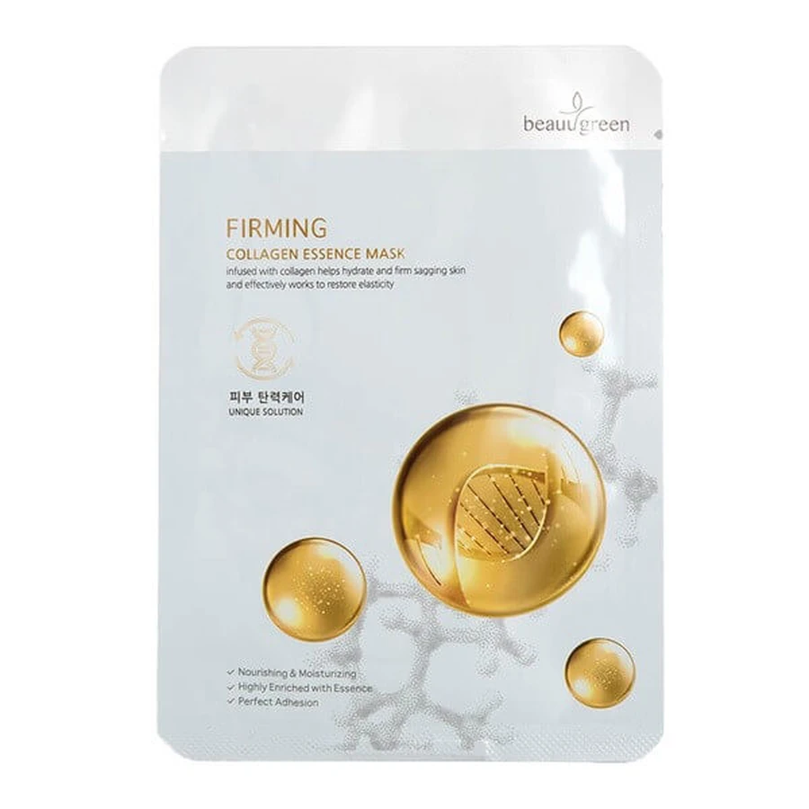 Beauugreen Collagen, masque raffermissant, 23 g