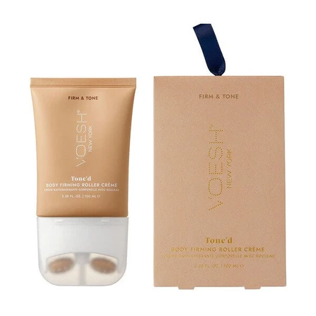 Voesh, Tone'd Body, crème raffermissante pour le corps avec rouleau, 100 ml