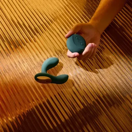 Lelo Hugo 2 Remote Green, masajeador de próstata con mando a distancia, 1 ud.
