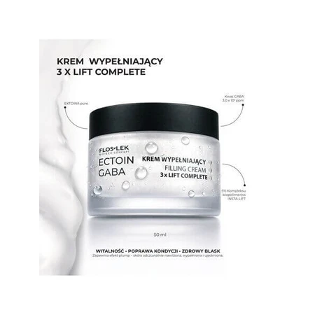 Flos-Lek Biotech Konzept Ectoin Gaba, Füllstoff Creme, 50 ml