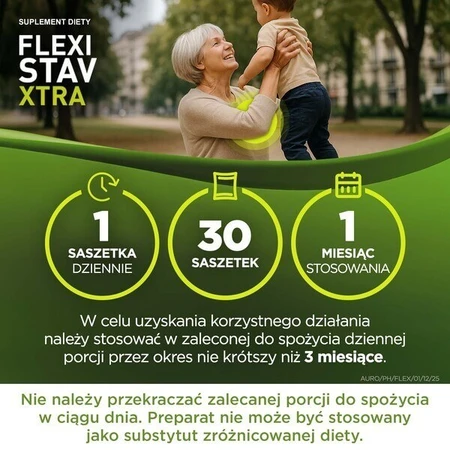 Juego de 2x FlexiStav Xtra, sobres de polvo, 30 uds.
