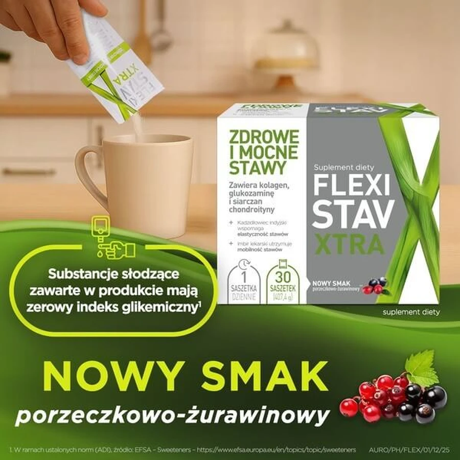 Juego de 2x FlexiStav Xtra, sobres de polvo, 30 uds.