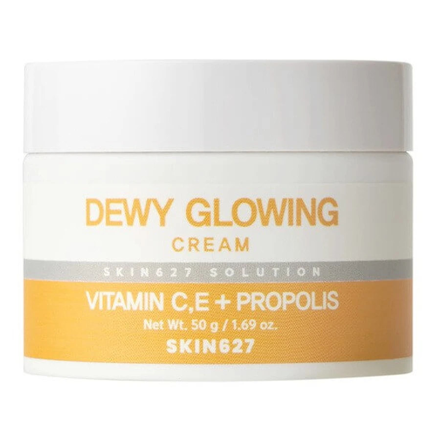 Skin627 Dewy Glowing, cremă hidratantă și iluminatoare cu propolis și vitamina C, 50 g