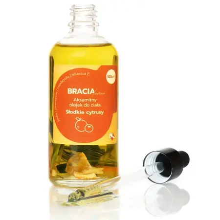 Soap Brothers, Aceite corporal aterciopelado, Cítricos dulces, 100 ml