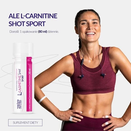ALE L-Carnitine Shot Sport, liquid, 80 ml
