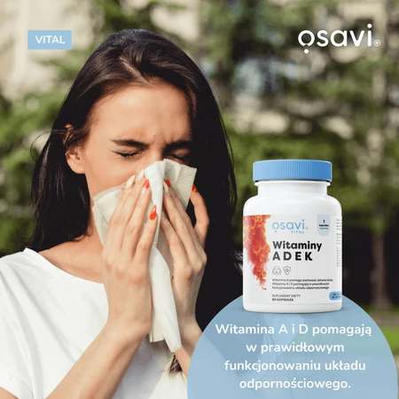 Osavi Vitaminen ADEK, zachte capsules, 90 st.
