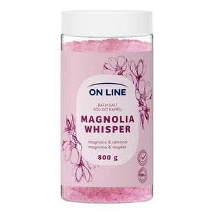 On Line Magnolia Whisper, Badesalz, 800 g