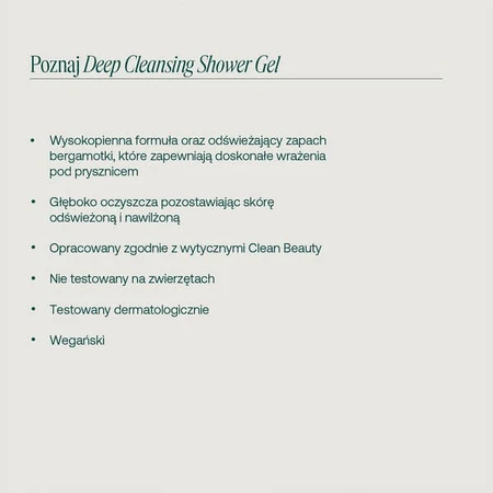 Sord Deep Cleansing Shower Gel, douchegel voor mannen, 200 ml