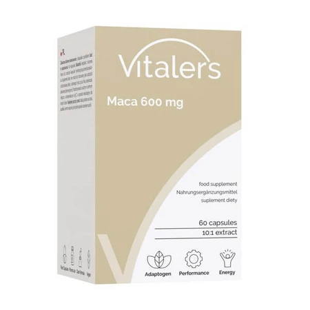 Vitaler's Maca 600 mg, cápsulas, 60 pcs.