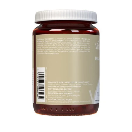 Vitaler's Maca 600 mg, cápsulas, 60 pcs.