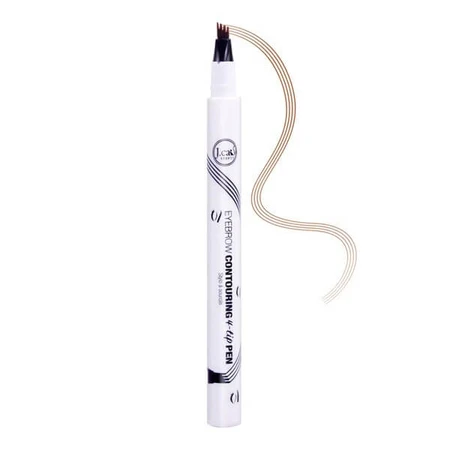 J.Cat Beauty Eyebrow Contouring 4 - Tip Pen, precision eyebrow styling pen 101 Taupe, 1.5 g