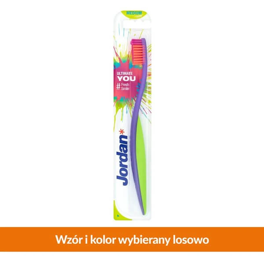 Jordan Ultimate You, brosse à dents, moyenne (medium), 1 pc.