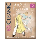 Cleanic Pure Cotton Day, Damenbinden, 10 Stück.