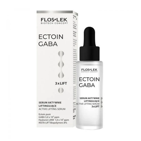 Flos-Lek Biotech Konzept Ectoin Gaba, aktives Lifting-Serum, 50 ml
