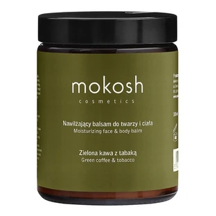 Mokosh, feuchtigkeitsspendende Gesichts- und Körperlotion, Grüner Kaffee mit Schnupftabak, 180 ml