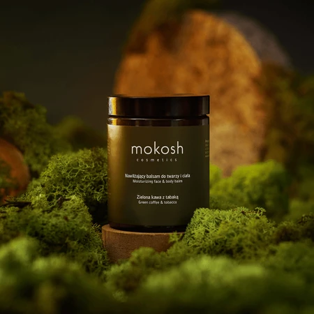 Mokosh, feuchtigkeitsspendende Gesichts- und Körperlotion, Grüner Kaffee mit Schnupftabak, 180 ml