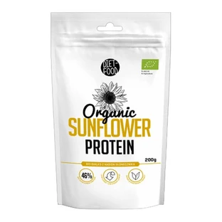 Dieetvoeding, biologische zonnebloem proteïne, zonnebloempitten proteïne, 200 g