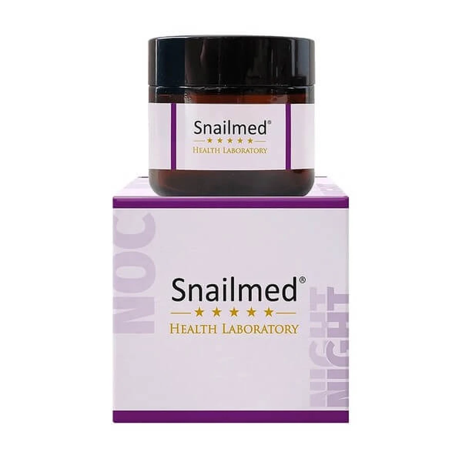 Snailmed, normaliserende crème met ceramiden en vitamine E, nachtcrème, 60 ml