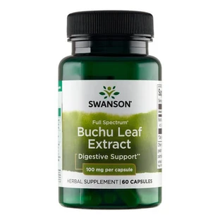 Swanson Full Spectrum Buchu Leaf, gélules, 60 pcs.