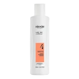 Nioxin System 4 Scalp + Hair Conditioner, acondicionador para fortalecer el cabello teñido con debilitamiento progresivo, 300 ml