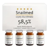 Snailmed, professional serum with peptides and hyaluronic acid, 8 ml x 4 ampoules
