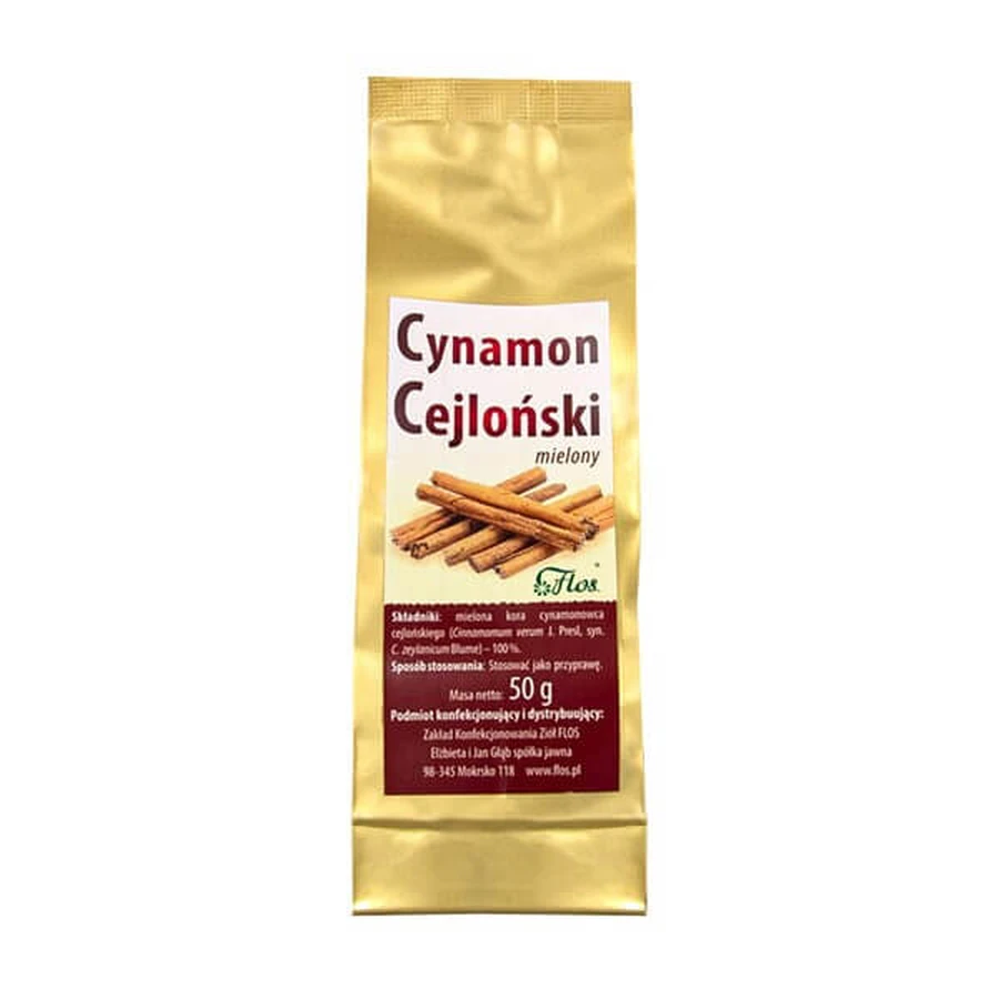 Flos, Ceylon-Zimt, gemahlen, 50 g