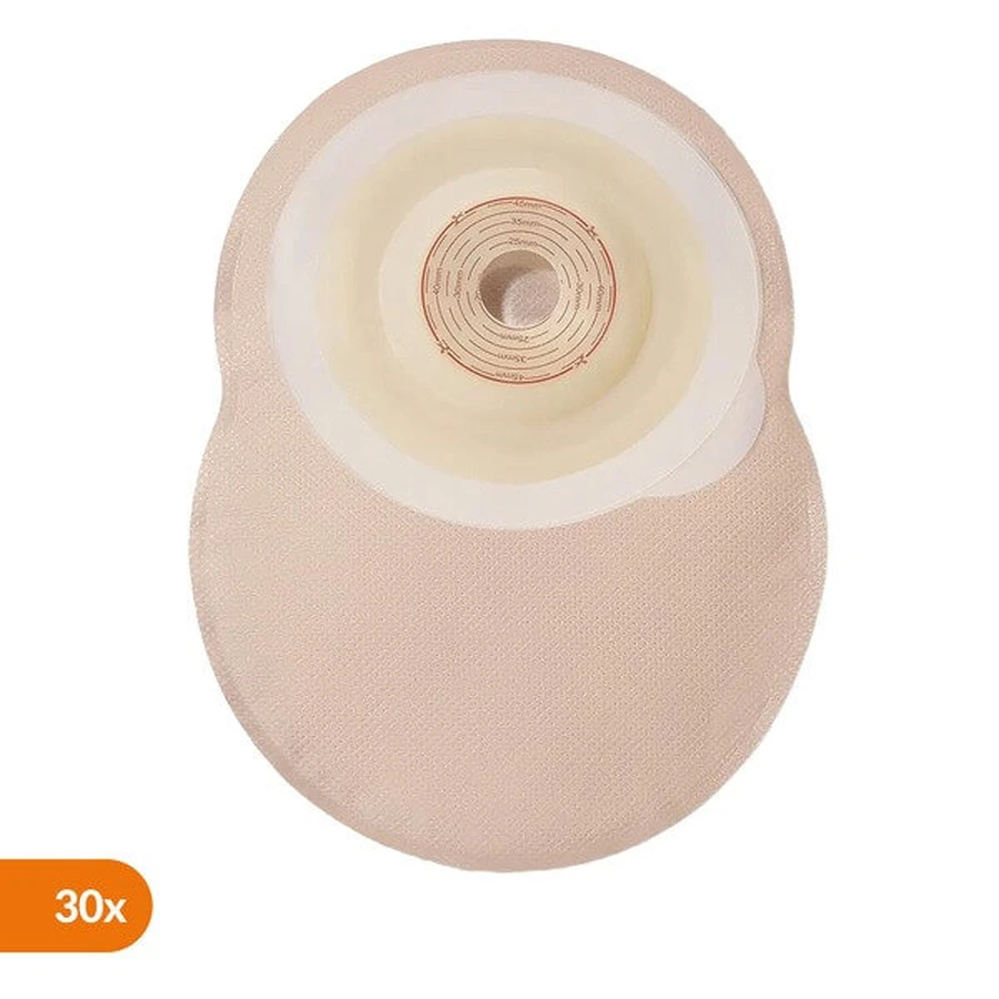 Esteem+ Soft Convex, bolsa para estoma, cerrada, beige, 10-28 mm, 30 unid.