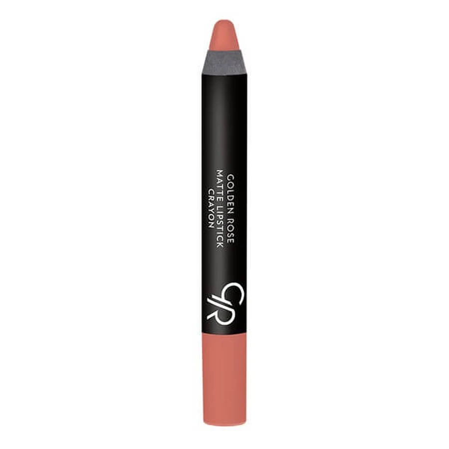 Golden Rose Matte Crayon Lipstick, matte lippenstift in krijt, 27, 3.5 g