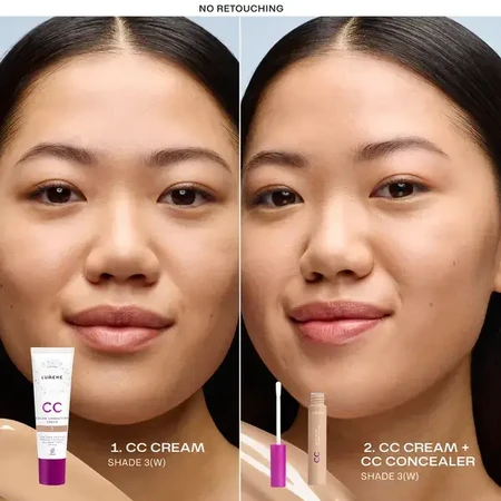Lumene CC Color Correcting Cream, korrigierende CC-Creme SPF 20, 00 Ultra Light (W), 30 ml.