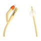 Outline, urologische Foley&amp;#039;a-katheter, tweeweg met kunststof klep, CH 16/5-10 ml, 1 st.