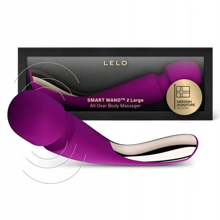LELO Smart Wand 2 Large, Vibrator, fuchsia, 1 Stk.