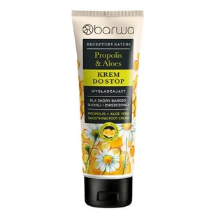 Barwa Nature's Recipes, Glättende Fußcreme, Propolis &amp; Aloe Vera, 100 ml