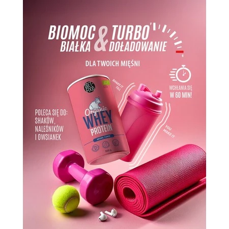 Diet-Food, Whey Protein, Bio whey protein, 500 g
